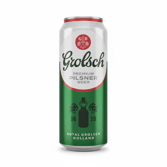 Grolsch Premium Pilsner 500mL Professional Product Image