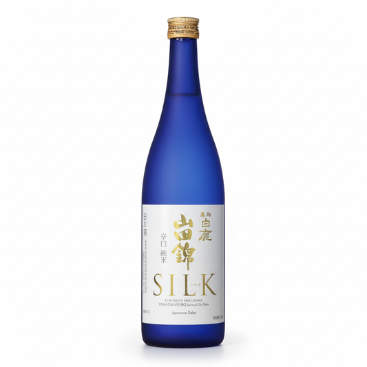 Hakushika Yamadanishiki Silk Dry Sake Professional Product Image
