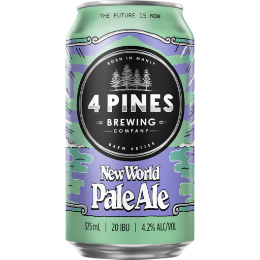4 Pines New World Pale Ale Can 375mL