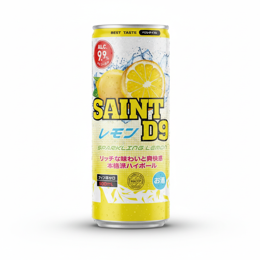 Saint D9 Lemon 500mL can