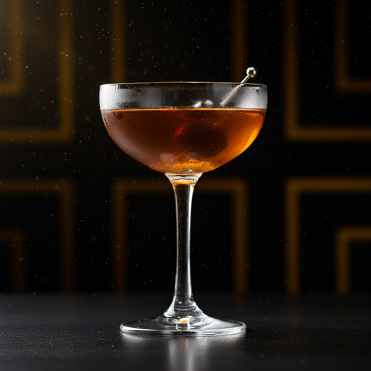 Manhattan Cocktail in Coupe Glass