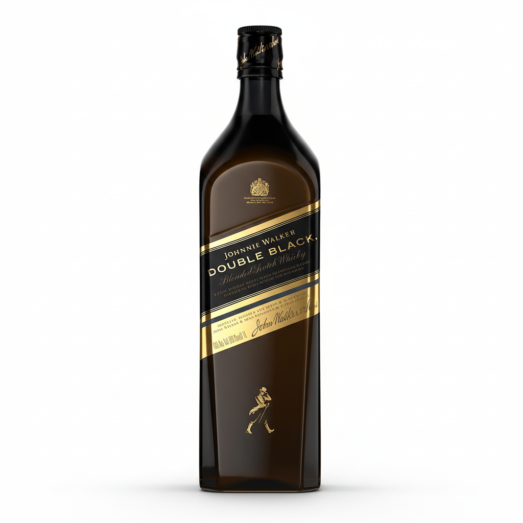 Johnnie Walker Double Black – White Background