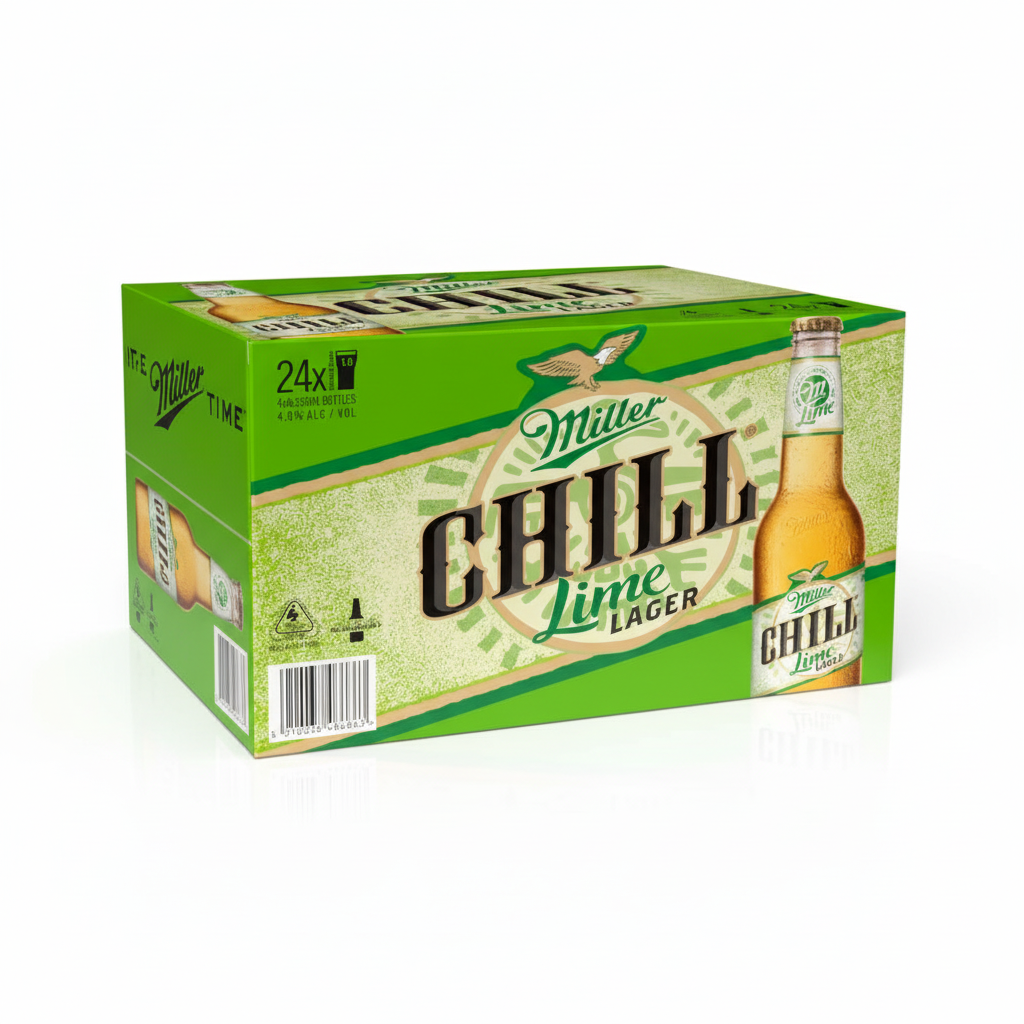 Miller Chill Lime Lager 24-Pack Professional Image