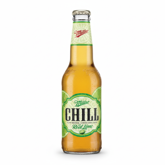 Miller Chill Lime Lager 330mL Professional Product Image