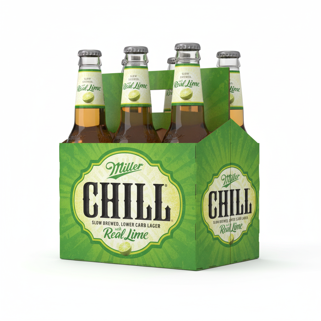 Miller Chill Lime Lager 6-Pack Professional Image