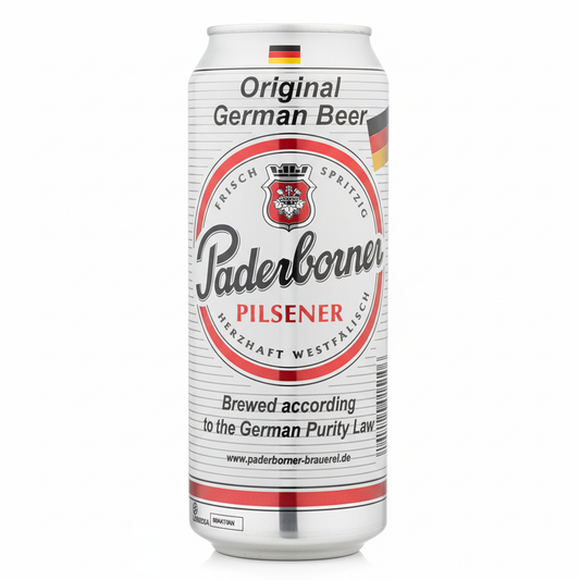Paderborner Pilsner 500mL Professional Product Image