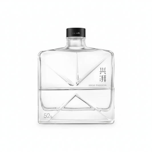 Pearl Red High Passion 3YO Baijiu Studio Shot