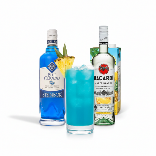 Pineapple Blue Cocktail Set