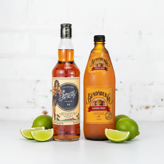 Spiced Rum Cocktail Set with Sailor Jerry and Bundaberg