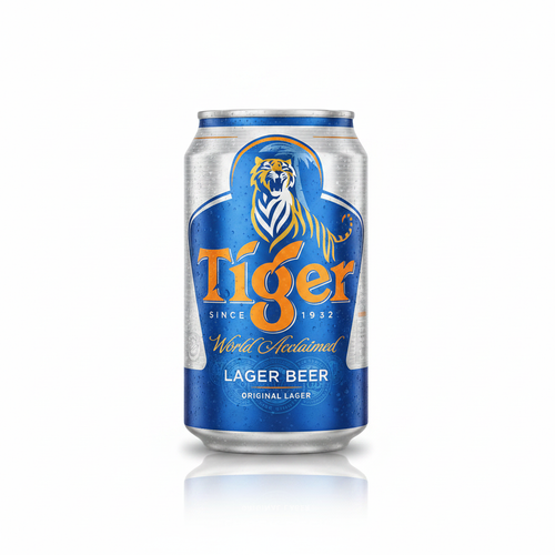 Tiger Lager Can 330mL - Single