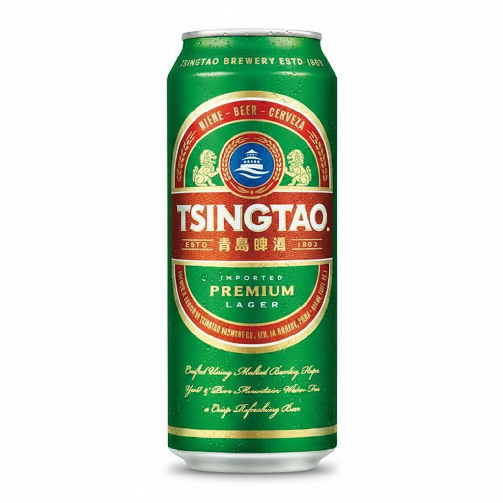 Tsingtao Beer Can 500mL