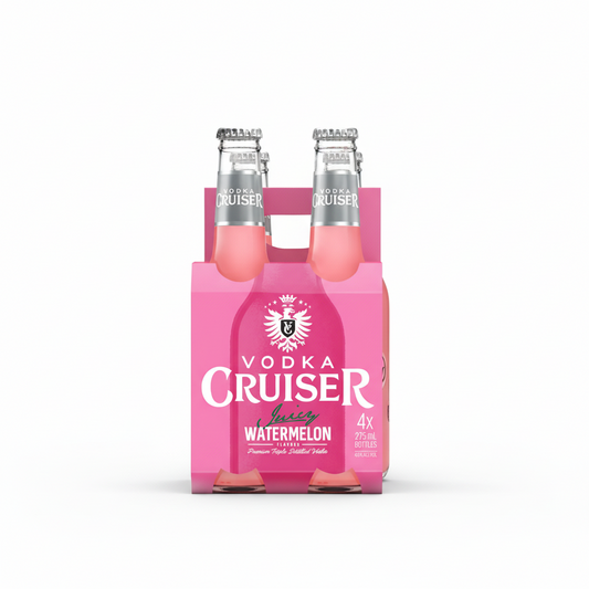 Vodka Cruiser Juicy Watermelon 275mL 4 Pack