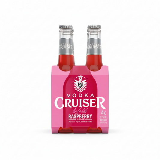 Vodka Cruiser Wild Raspberry 4 Pack